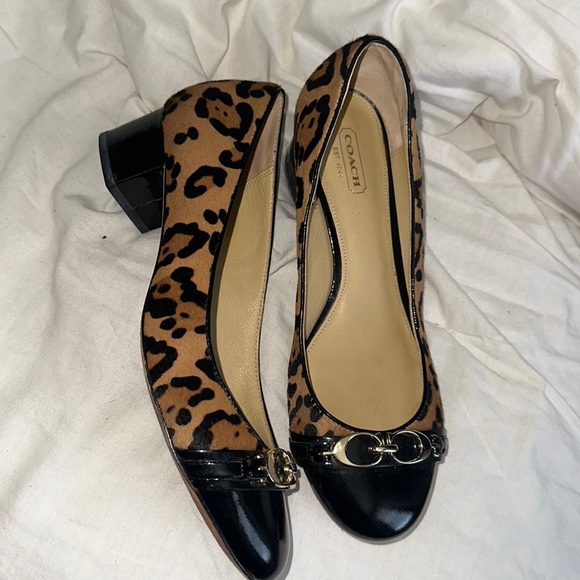 Coach Trish Cheetah Heels - Picture 3 of 8